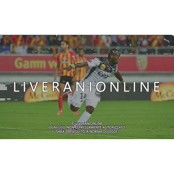 Joie Ladislas DOUNIAMA - 16.08.2014 - Lens / Guingamp - 2eme journee de Ligue 1 - Photo : Dave Winter / Icon Sport AG ALDO LIVERANI SAS ONLY ITALY
