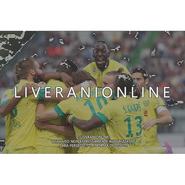 Joie Nantes - 16.08.2014 - Metz / Nantes - 2eme journee de Ligue 1 - Photo : Fred Marvaux / Icon Sport AG ALDO LIVERANI SAS ONLY ITALY