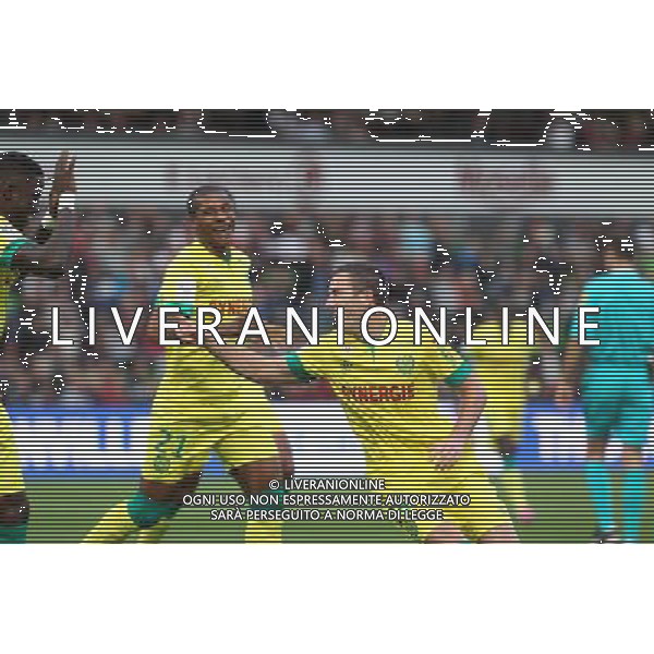 Joie Nantes - Jordan VERETOUT - 16.08.2014 - Metz / Nantes - 2eme journee de Ligue 1 - Photo : Fred Marvaux / Icon Sport AG ALDO LIVERANI SAS ONLY ITALY