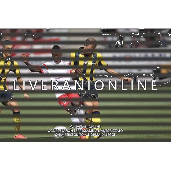 Arnaud LUSAMBA / Remy BONNE - 15.08.2014 - Nancy / Arles Avignon - 3eme journee de Ligue 2 Photo : Fred Marvaux / Icon Sport AG ALDO LIVERANI SAS ONLY ITALY