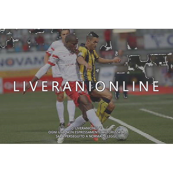 Maurice DALE / Fawzi OUAAMAR - 15.08.2014 - Nancy / Arles Avignon - 3eme journee de Ligue 2 Photo : Fred Marvaux / Icon Sport AG ALDO LIVERANI SAS ONLY ITALY