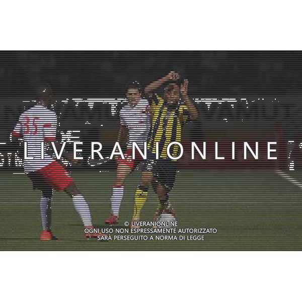Vincent MURATORI / Garry BOCALY - 15.08.2014 - Nancy / Arles Avignon - 3eme journee de Ligue 2 Photo : Fred Marvaux / Icon Sport AG ALDO LIVERANI SAS ONLY ITALY