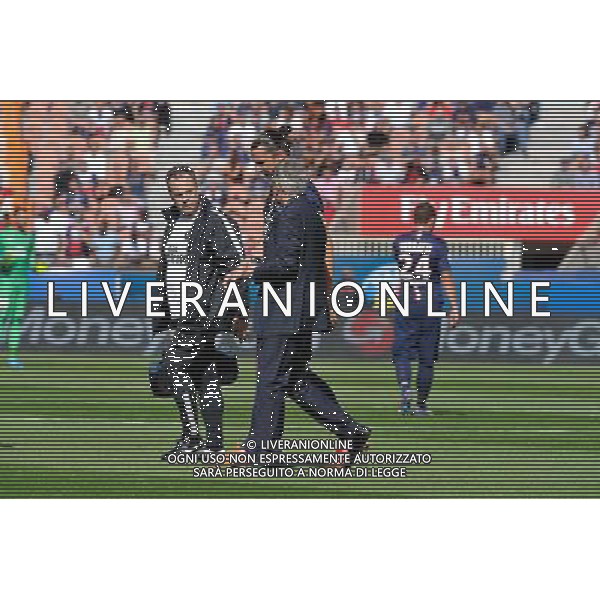 Blessure Zlatan Ibrahimovic - 16.08.2014 - Paris Saint Germain / Bastia - 2eme journee de Ligue 1 Photo : Aurelien Meunier / Icon Sport AG ALDO LIVERANI SAS ONLY ITALY