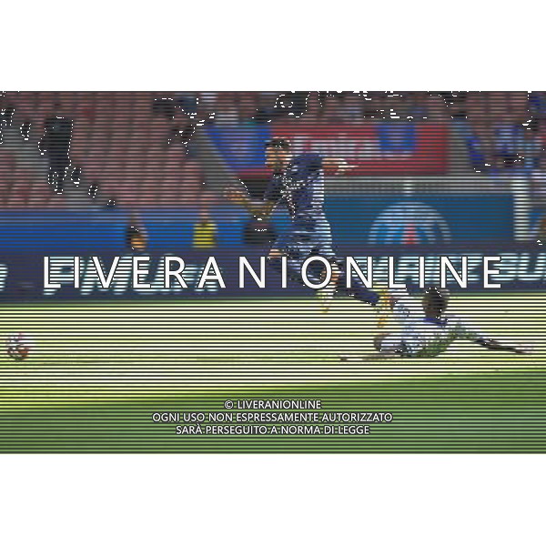 Ezequiel Lavezzi / ROMARIC - 16.08.2014 - Paris Saint Germain / Bastia - 2eme journee de Ligue 1 Photo : Aurelien Meunier / Icon Sport AG ALDO LIVERANI SAS ONLY ITALY