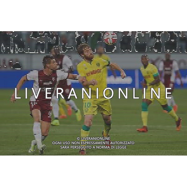 Jeremy CHOPLIN / Fernando ARISTEGUIETA - 16.08.2014 - Metz / Nantes - 2eme journee de Ligue 1 - Photo : Fred Marvaux / Icon Sport AG ALDO LIVERANI SAS ONLY ITALY