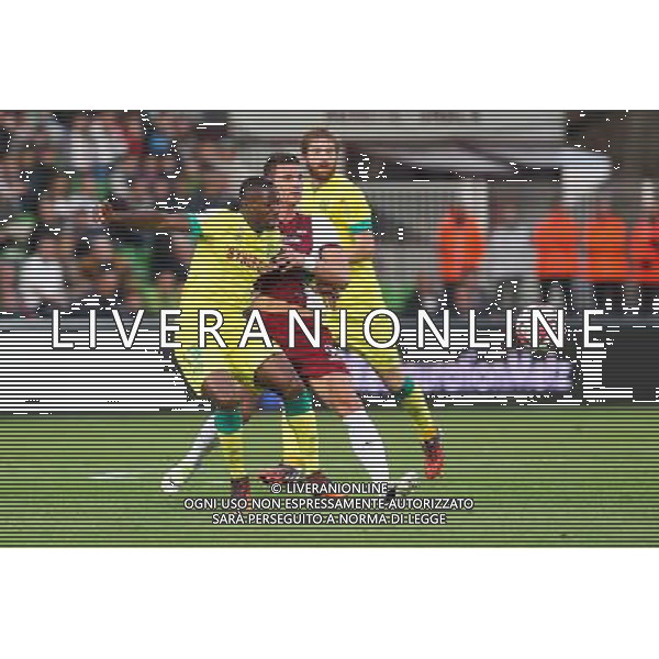 Serge GAKPE - 16.08.2014 - Metz / Nantes - 2eme journee de Ligue 1 - Photo : Fred Marvaux / Icon Sport AG ALDO LIVERANI SAS ONLY ITALY