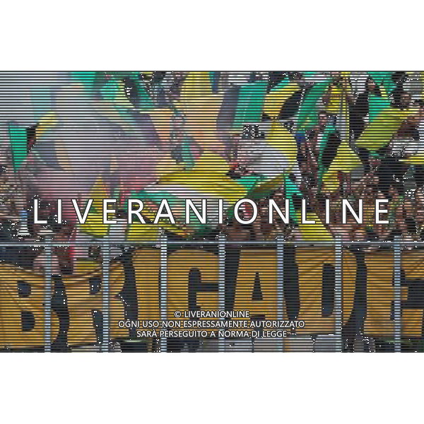 supporters Nantes - 16.08.2014 - Metz / Nantes - 2eme journee de Ligue 1 - Photo : Fred Marvaux / Icon Sport AG ALDO LIVERANI SAS ONLY ITALY
