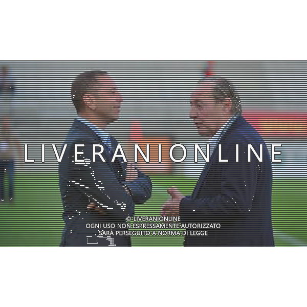 Bertrand DESPLAT / Gervais MARTEL - 16.08.2014 - Lens / Guingamp - 2eme journee de Ligue 1 - Photo : Dave Winter / Icon Sport AG ALDO LIVERANI SAS ONLY ITALY
