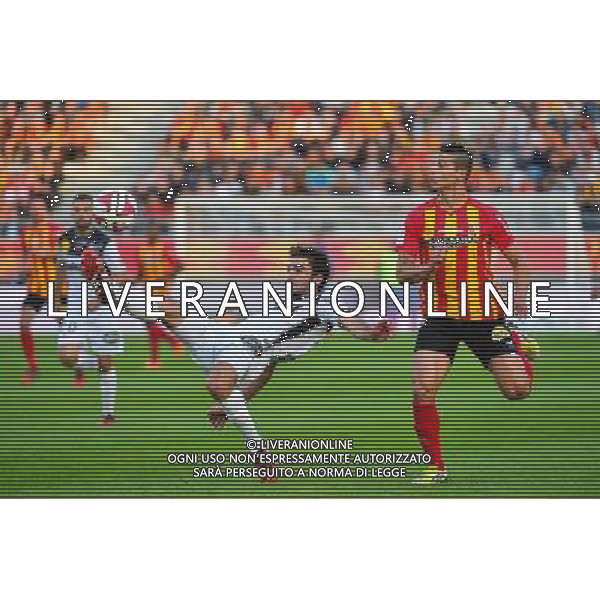 Christophe KERBAT / Yoann TOUZGHAR - 16.08.2014 - Lens / Guingamp - 2eme journee de Ligue 1 - Photo : Dave Winter / Icon Sport AG ALDO LIVERANI SAS ONLY ITALY