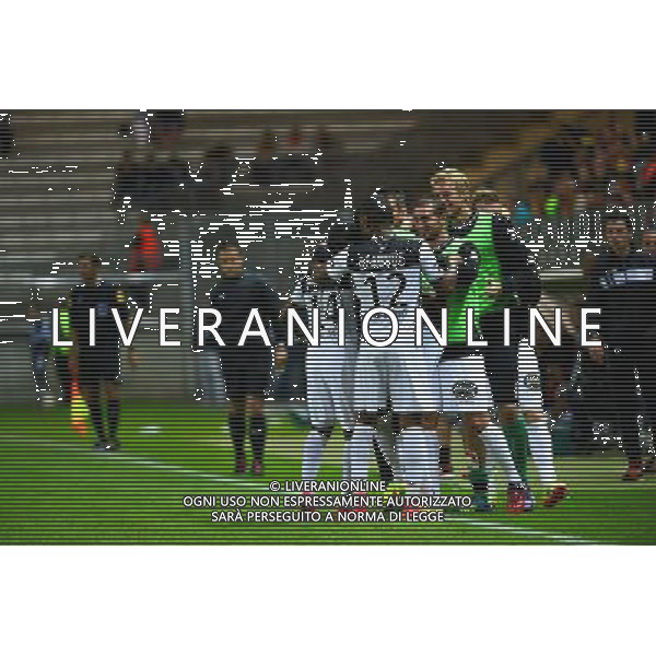 Joie Ladislas DOUNIAMA - 16.08.2014 - Lens / Guingamp - 2eme journee de Ligue 1 - Photo : Dave Winter / Icon Sport AG ALDO LIVERANI SAS ONLY ITALY