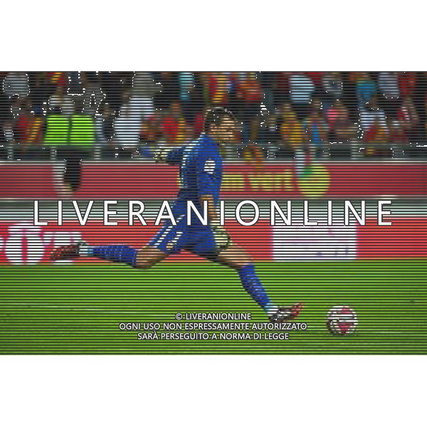 Rudy RIOU - 16.08.2014 - Lens / Guingamp - 2eme journee de Ligue 1 - Photo : Dave Winter / Icon Sport AG ALDO LIVERANI SAS ONLY ITALY