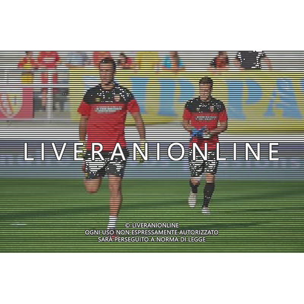 Rudy RIOU / Valentin BELON - 16.08.2014 - Lens / Guingamp - 2eme journee de Ligue 1 - Photo : Dave Winter / Icon Sport AG ALDO LIVERANI SAS ONLY ITALY
