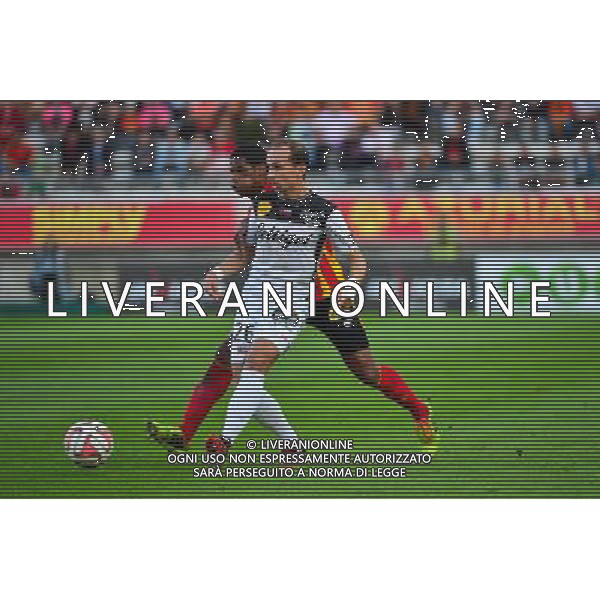 Thibault GIRESSE / Ludovic BAAL - 16.08.2014 - Lens / Guingamp - 2eme journee de Ligue 1 - Photo : Dave Winter / Icon Sport AG ALDO LIVERANI SAS ONLY ITALY