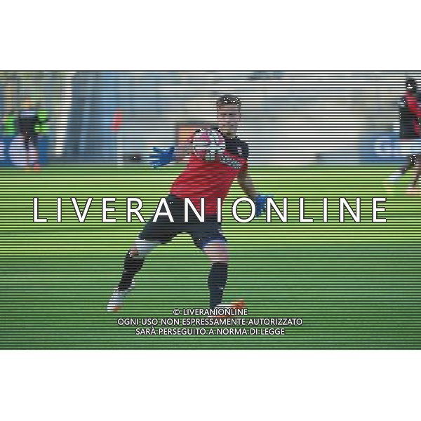Valentin BELON - 16.08.2014 - Lens / Guingamp - 2eme journee de Ligue 1 - Photo : Dave Winter / Icon Sport AG ALDO LIVERANI SAS ONLY ITALY