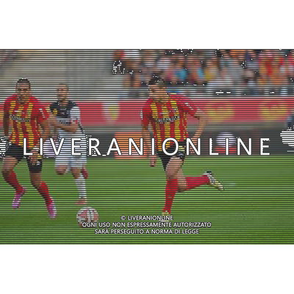 Yoann TOUZGHAR - 16.08.2014 - Lens / Guingamp - 2eme journee de Ligue 1 - Photo : Dave Winter / Icon Sport AG ALDO LIVERANI SAS ONLY ITALY