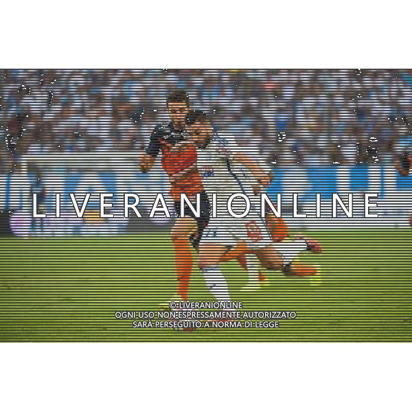 Romain ALESSANDRINI - 17.08.2014 - Marseille / Montpellier - 2eme journee de Ligue 1 Photo : Fred Porcu / Icon Sport AG ALDO LIVERANI SAS ONLY ITALY