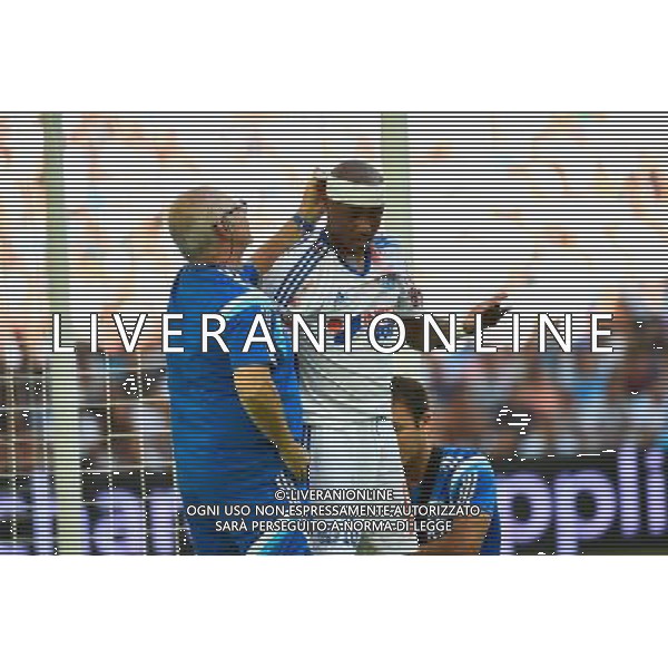 Andre AYEW - 17.08.2014 - Marseille / Montpellier - 2eme journee de Ligue 1 Photo : Fred Porcu / Icon Sport AG ALDO LIVERANI SAS ONLY ITALY