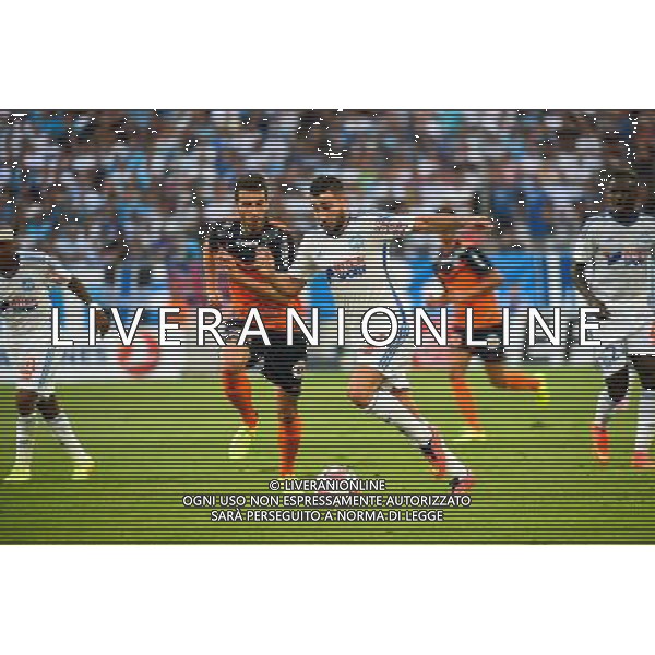 Romain ALESSANDRINI - 17.08.2014 - Marseille / Montpellier - 2eme journee de Ligue 1 Photo : Fred Porcu / Icon Sport AG ALDO LIVERANI SAS ONLY ITALY
