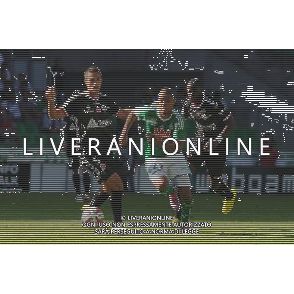 Kevin MONNET PAQUET - 17.08.2014 - Saint Etienne / Reims - 2eme journee de Ligue 1 Photo : Jean Paul Thomas / Icon Sport AG ALDO LIVERANI SAS ONLY ITALY