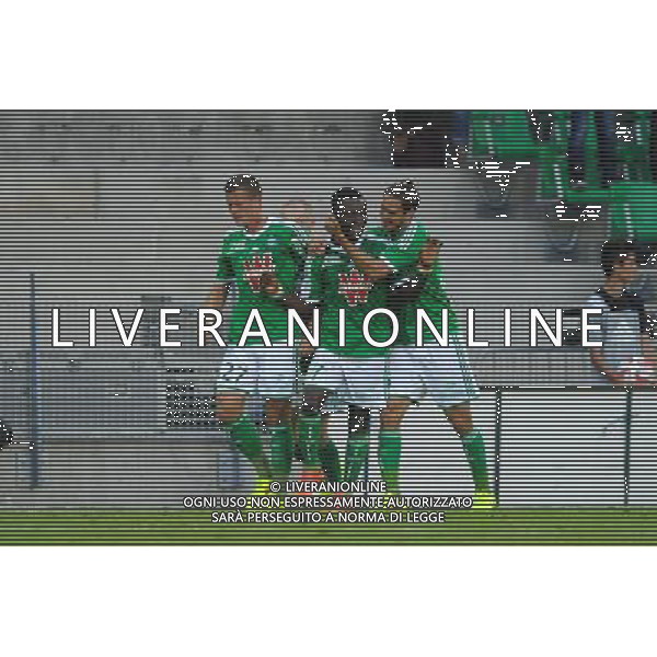 Joie Saint Etienne - Max Alain GRADEL - 17.08.2014 - Saint Etienne / Reims - 2eme journee de Ligue 1 Photo : Jean Paul Thomas / Icon Sport AG ALDO LIVERANI SAS ONLY ITALY