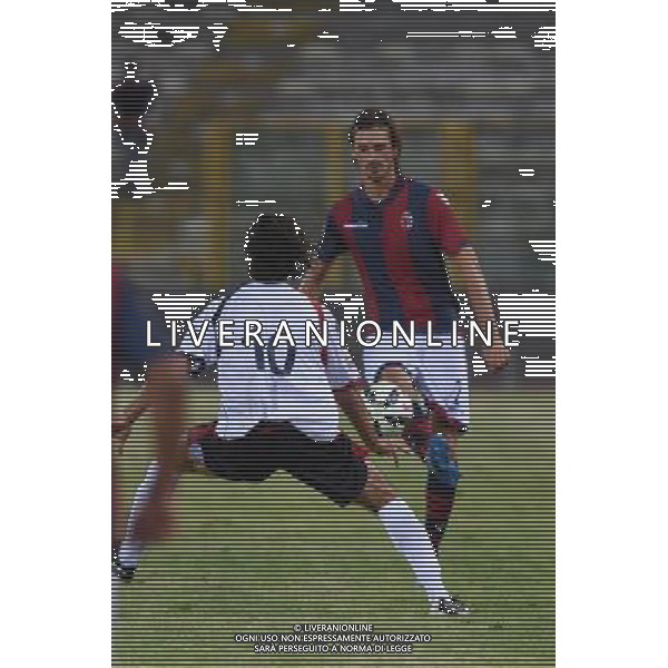 COPPA ITALIA BOLOGNA AQUILA OIKONOMOU FOTO SCHICCHI BOLOGNA L\'AQUILA COPPA ITALIA TIM 17-08-2014 FOTO SCHICCHI-AG ALDOL IVERANI SAS