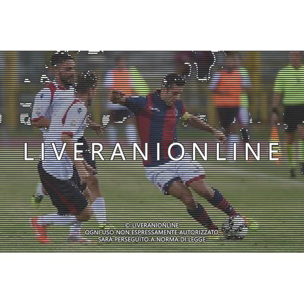 COPPA ITALIA BOLOGNA AQUILA MORLEO FOTO SCHICCHI BOLOGNA L\'AQUILA COPPA ITALIA TIM 17-08-2014 FOTO SCHICCHI-AG ALDOL IVERANI SAS