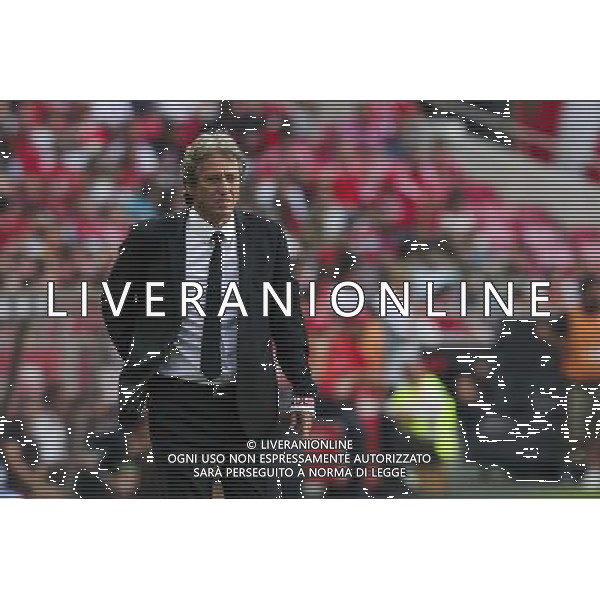 Jorge Jesus - 17.08.2014 - Benfica / Pacos de Ferreira - 1ere journee de Liga Sagres Photo : Carlos Rodrigues / Icon Sport