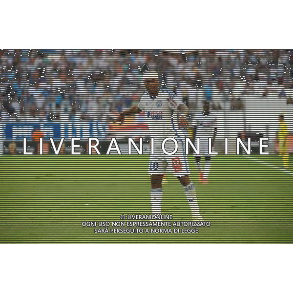 Andre AYEW - 17.08.2014 - Marseille / Montpellier - 2eme journee de Ligue 1 Photo : Fred Porcu / Icon Sport AG ALDO LIVERANI SAS ONLY ITALY