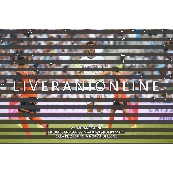 Deception Andre Pierre GIGNAC - 17.08.2014 - Marseille / Montpellier - 2eme journee de Ligue 1 Photo : Fred Porcu / Icon Sport AG ALDO LIVERANI SAS ONLY ITALY
