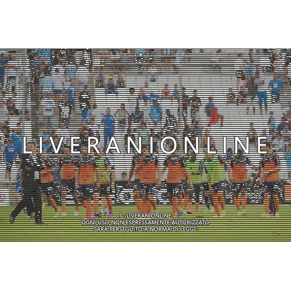 Equipe Montpellier - 17.08.2014 - Marseille / Montpellier - 2eme journee de Ligue 1 Photo : Fred Porcu / Icon Sport AG ALDO LIVERANI SAS ONLY ITALY