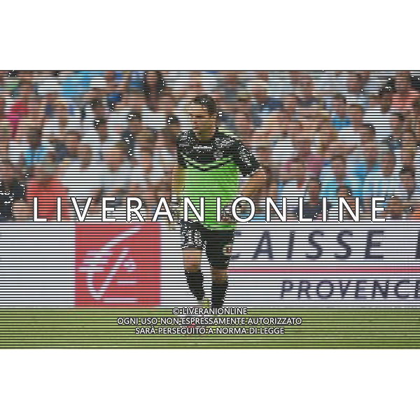 Geoffrey JOURDREN - 17.08.2014 - Marseille / Montpellier - 2eme journee de Ligue 1 Photo : Fred Porcu / Icon Sport AG ALDO LIVERANI SAS ONLY ITALY