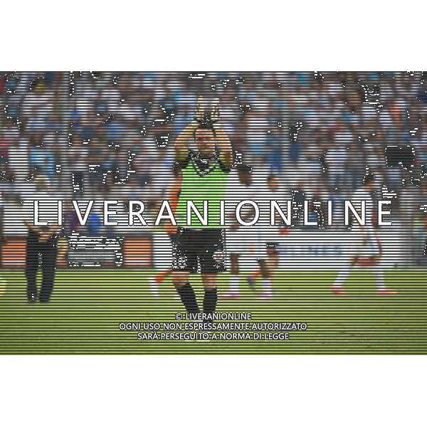 Geoffrey JOURDREN - 17.08.2014 - Marseille / Montpellier - 2eme journee de Ligue 1 Photo : Fred Porcu / Icon Sport AG ALDO LIVERANI SAS ONLY ITALY