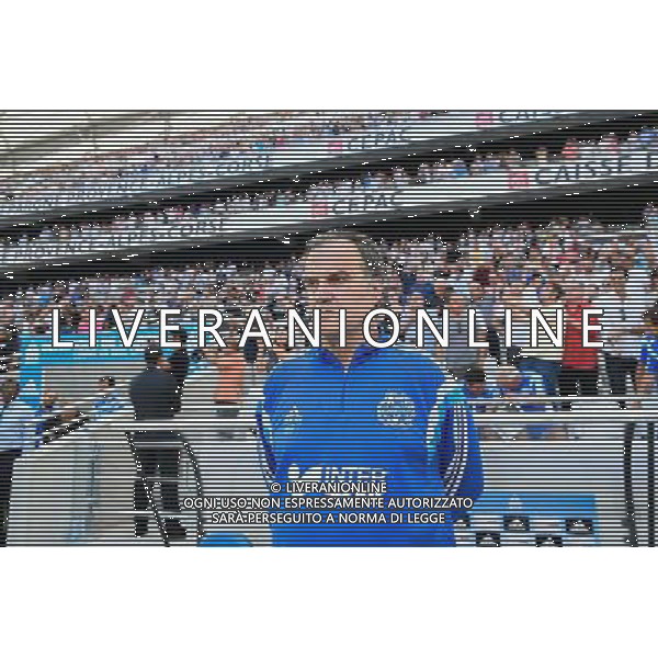 Marcelo BIELSA - 17.08.2014 - Marseille / Montpellier - 2eme journee de Ligue 1 Photo : Fred Porcu / Icon Sport AG ALDO LIVERANI SAS ONLY ITALY