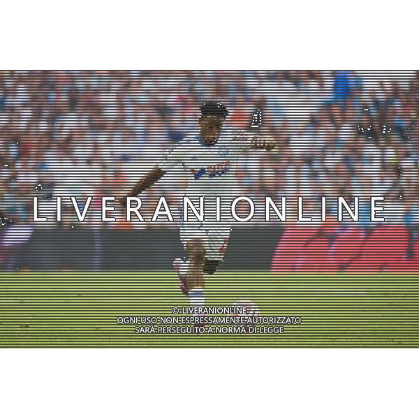 Michy BATSHUAYI - 17.08.2014 - Marseille / Montpellier - 2eme journee de Ligue 1 Photo : Fred Porcu / Icon Sport AG ALDO LIVERANI SAS ONLY ITALY