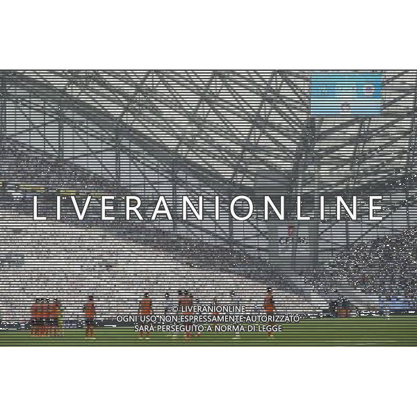 Stade Velodrome - 17.08.2014 - Marseille / Montpellier - 2eme journee de Ligue 1 Photo : Fred Porcu / Icon Sport AG ALDO LIVERANI SAS ONLY ITALY