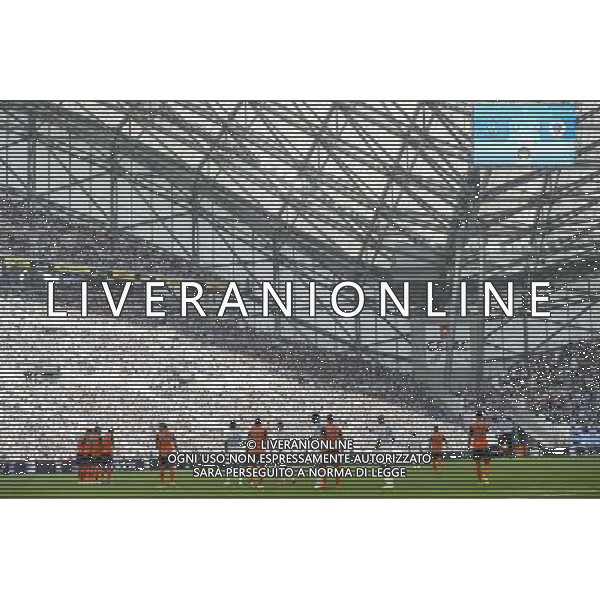 Stade Velodrome - 17.08.2014 - Marseille / Montpellier - 2eme journee de Ligue 1 Photo : Fred Porcu / Icon Sport AG ALDO LIVERANI SAS ONLY ITALY