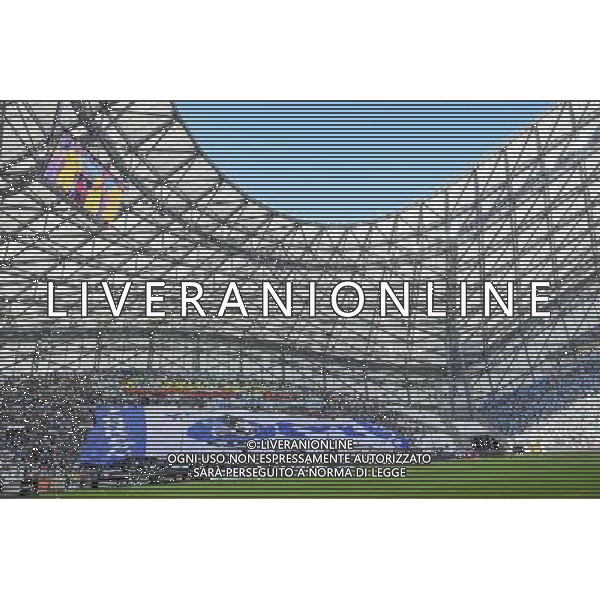 Stade Velodrome - 17.08.2014 - Marseille / Montpellier - 2eme journee de Ligue 1 Photo : Fred Porcu / Icon Sport AG ALDO LIVERANI SAS ONLY ITALY