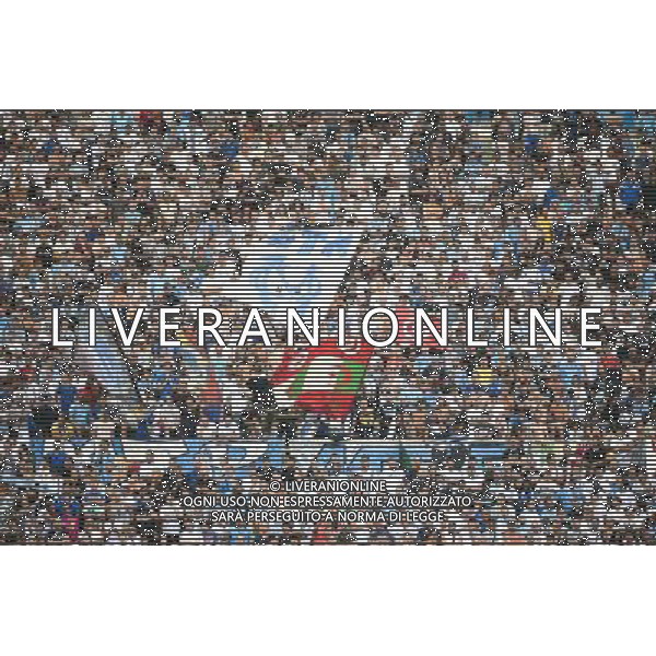 Stade Velodrome - Supporters Marseille - 17.08.2014 - Marseille / Montpellier - 2eme journee de Ligue 1 Photo : Fred Porcu / Icon Sport AG ALDO LIVERANI SAS ONLY ITALY
