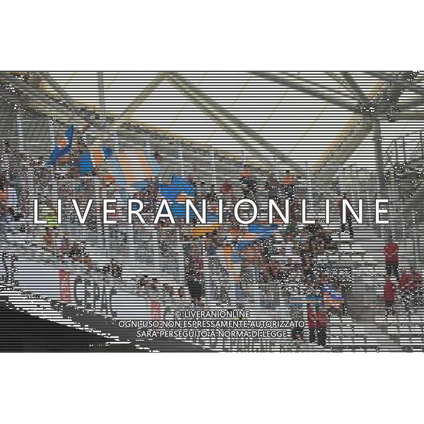 Supporters Montpellier - 17.08.2014 - Marseille / Montpellier - 2eme journee de Ligue 1 Photo : Fred Porcu / Icon Sport AG ALDO LIVERANI SAS ONLY ITALY