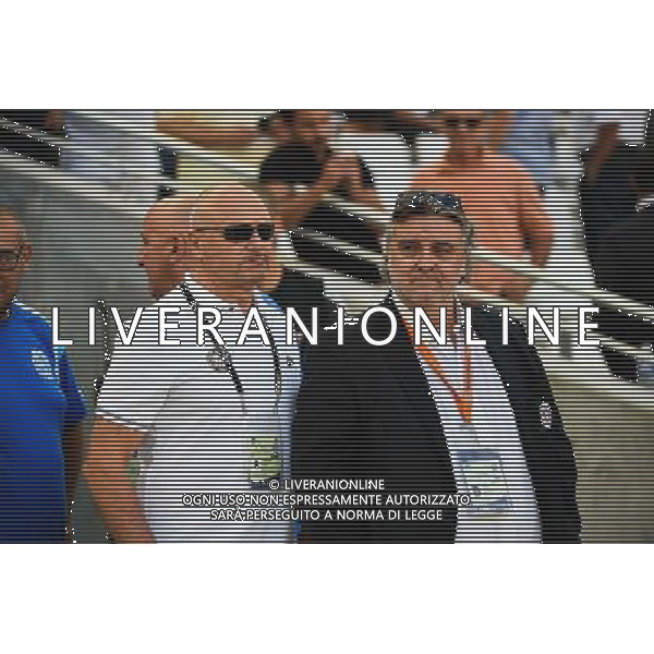 Laurent NICOLLIN / Philippe TORQUEBIAU - 17.08.2014 - Marseille / Montpellier - 2eme journee de Ligue 1 Photo : Fred Porcu / Icon Sport AG ALDO LIVERANI SAS ONLY ITALY