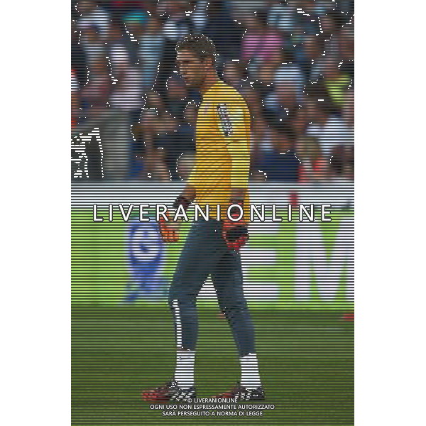 Maarten Stekelenburg - 17.08.2014 - Bordeaux / Monaco - 2eme journee de Ligue 1 - Photo : Manuel Blondeau / Icon Sport AG ALDO LIVERANI SAS ONLY ITALY