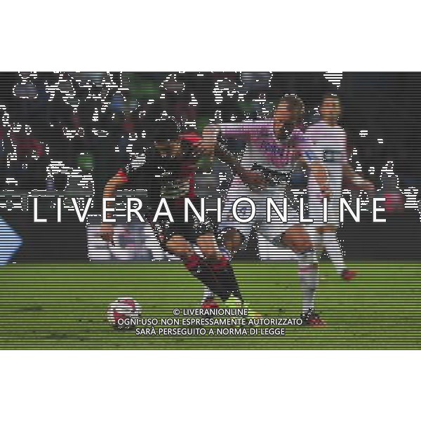 Vincent Pajot / Olivier Sorlin - 16.08.2014 - Rennes / Evian Thonon - 2eme journee de Ligue 1 Photo : Philippe Le Brech / Icon Sport AG ALDO LIVERANI SAS ONLY ITALY