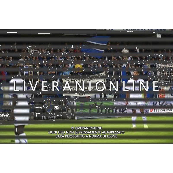 Supporters Auxerre - 15.08.2014 - Auxerre / Orleans - 3eme journee de Ligue 2 Photo : Dave Winter / Icon Sport AG ALDO LIVERANI SAS ONLY ITALY
