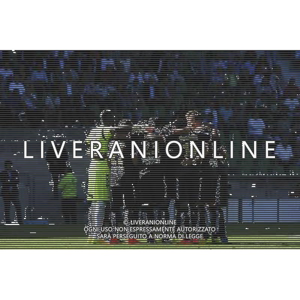 EQUIPE REIMS - 17.08.2014 - Saint Etienne / Reims - 2eme journee de Ligue 1 Photo : Jean Paul Thomas / Icon Sport AG ALDO LIVERANI SAS ONLY ITALY