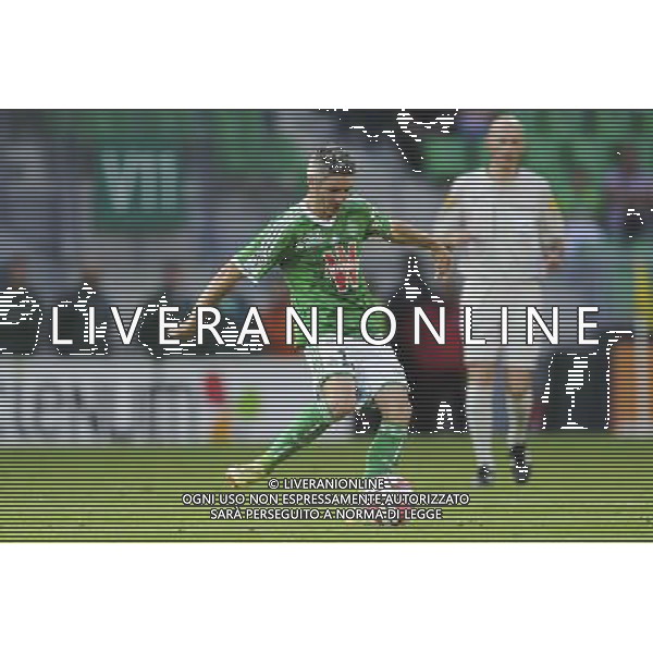 Fabien LEMOINE - 17.08.2014 - Saint Etienne / Reims - 2eme journee de Ligue 1 Photo : Jean Paul Thomas / Icon Sport AG ALDO LIVERANI SAS ONLY ITALY
