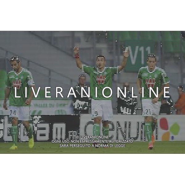 JOIE Mevlut ERDING - 17.08.2014 - Saint Etienne / Reims - 2eme journee de Ligue 1 Photo : Jean Paul Thomas / Icon Sport AG ALDO LIVERANI SAS ONLY ITALY