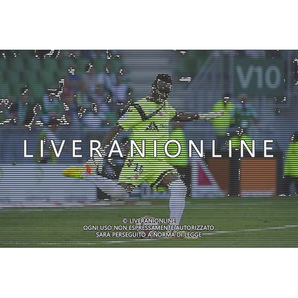 Kossi AGASSA - 17.08.2014 - Saint Etienne / Reims - 2eme journee de Ligue 1 Photo : Jean Paul Thomas / Icon Sport AG ALDO LIVERANI SAS ONLY ITALY