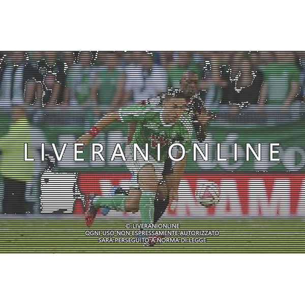 Mevlut ERDING - 17.08.2014 - Saint Etienne / Reims - 2eme journee de Ligue 1 Photo : Jean Paul Thomas / Icon Sport AG ALDO LIVERANI SAS ONLY ITALY