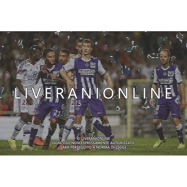Uros Spajic - 16.08.2014 - Toulouse / Lyon - 2eme journee de Ligue 1 - Photo : Manuel Blondeau / Icon Sport *** Local Caption *** AG ALDO LIVERANI SAS ONLY ITALY *** Local Caption ***