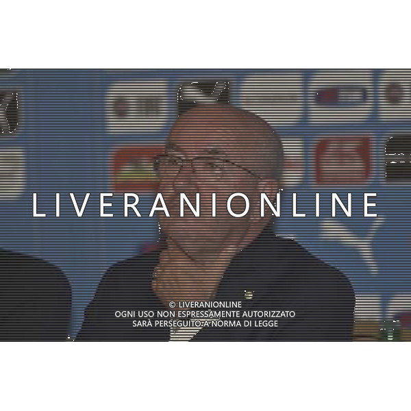 ROMA 19-08-2014 PRESENTAZIONE DEL NUOVO ALLENATORE DELLA NAZIONALE ITALIANA ANTONIO CONTE NELLA FOTO CARLO TAVECCHIO FOTO FABRIZIO CORRADETTI-AG ALDO LIVERANI SAS